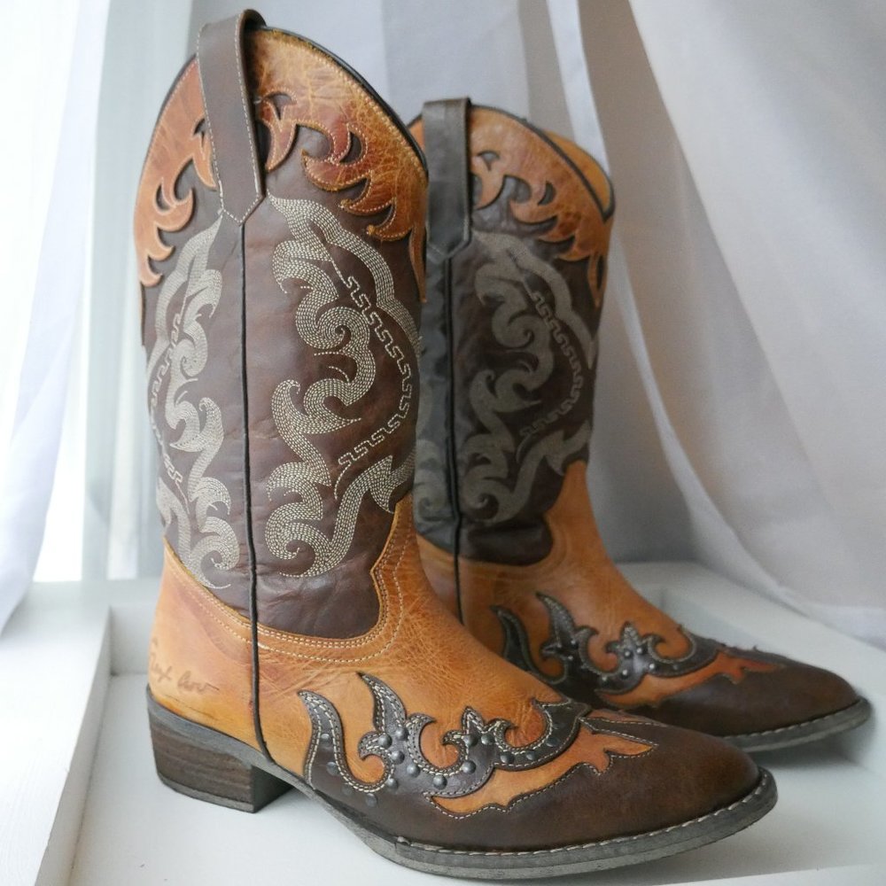 S C Maria Western boots
